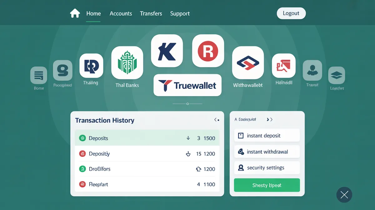 ระบบฝาก-ถอน UFO234 อัตโนมัติ รวดเร็ว ปลอดภัย 24 ชั่วโมง